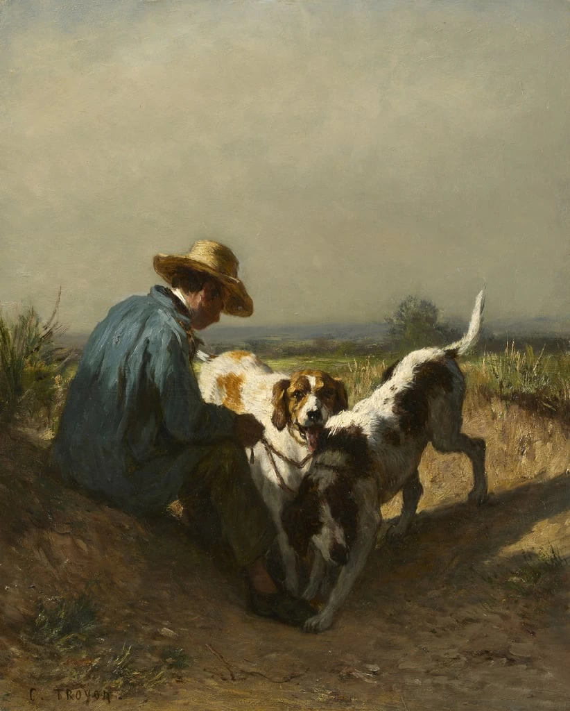 Il guardiacaccia - Sterling e Francine Clark Art Institute, Williamstown